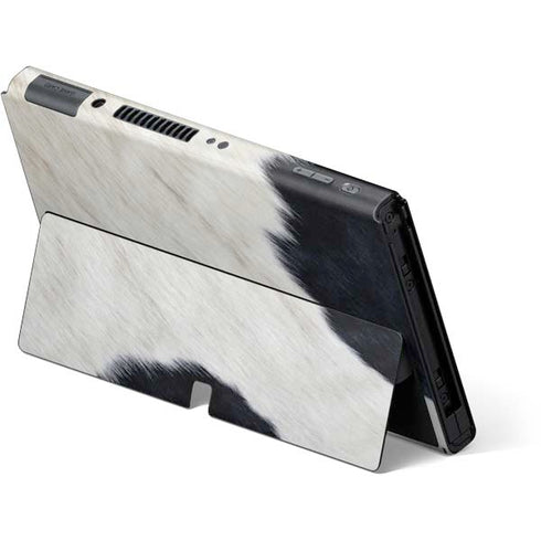 Cow Animal Print Nintendo Switch OLED (2021) Skin